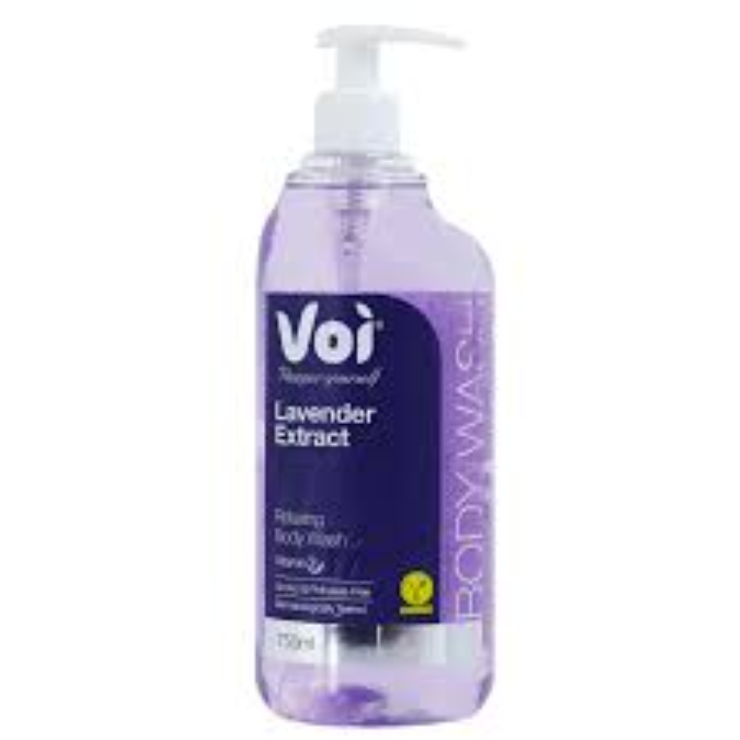 VOI B/WASH SHEA LAVENDER 750L